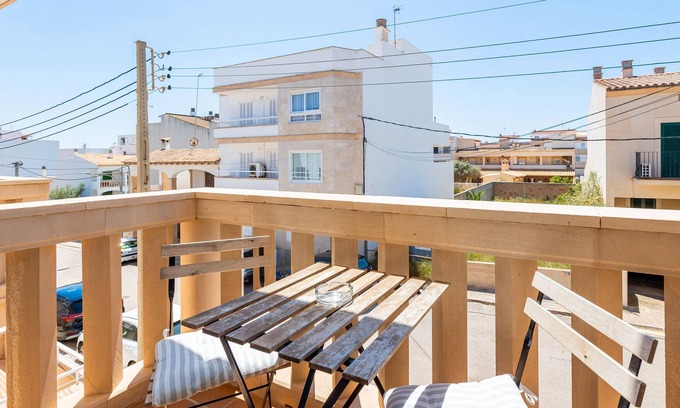 Colonia Sant Jordi Apartment | Apartment 'Can Vidal Ibiza' with Private Balcony and close to the beach