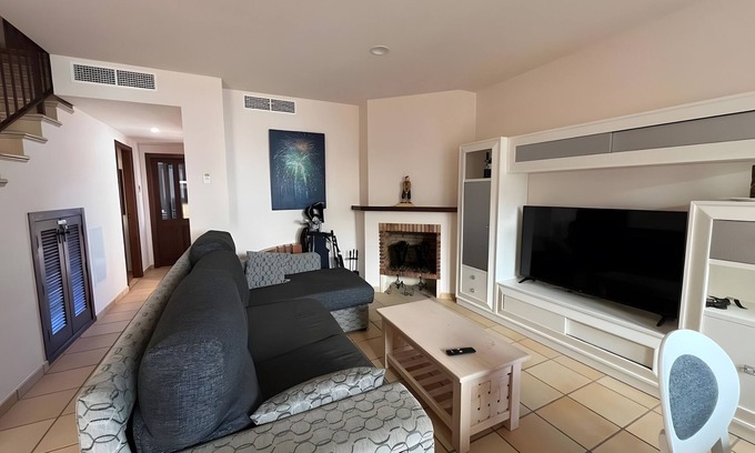 Fuente Alamo de Murcia Apartment | Apartment 'Charming Duplex in Hacienda Alamo' with Shared Pool, Wi-Fi and Air Conditioning