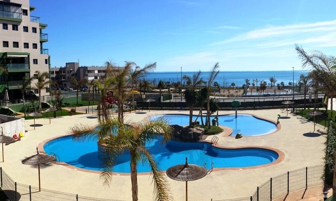 Torre de la Horadada Apartment | Apartment in 1st line of the sea with community pools