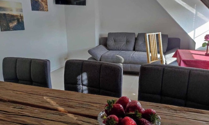 Triebischtal Apartment | Apartment 'Ferienwohnung Auszeit' with Shared Pool, Shared Terrace and Wi-Fi