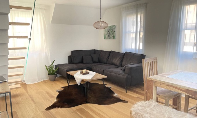 Gengenbach Apartment | Apartment 'Ferienwohnung Bergli' with Wi-Fi