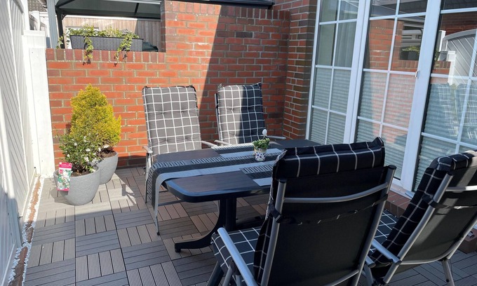 Borkum Apartment | Apartment Ferienwohnung Maxi