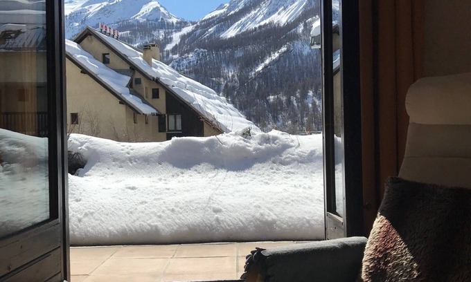 Monetier-les-Bains Apartment | Apartment 4 people Rez de jardin center Monêtier-les-Bains, Alpes