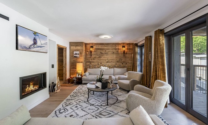 Courchevel Villa | Apartment Snowfall - Three Bedroom Villa, Sleeps 6
