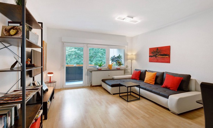 Unterkirnach Apartment | Apartment 'Fuchsbau' with Lake View and Balcony