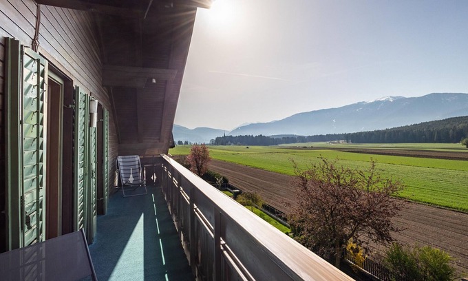 Pfalzen Apartment | Apartment 'Haus Rieder Paul Apt 3' with Mountain View, Shared Garden and Wi-Fi