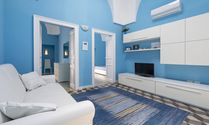 Ostuni Apartment | Apartment 'I Cieli Di Ostuni' with Balcony, Wi-Fi and Air Conditioning