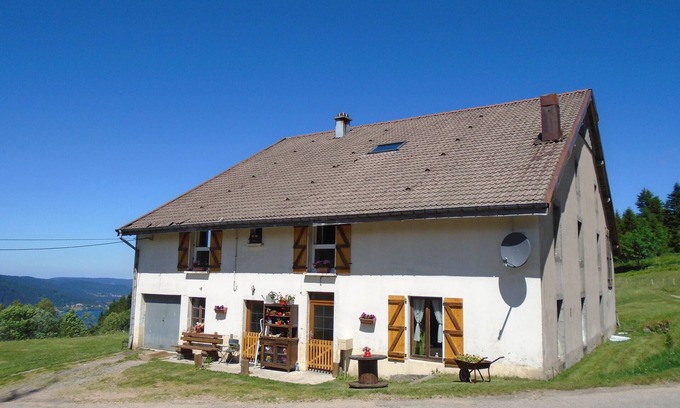 Gerardmer Apartment | Apartment in renovated farmhouse overlooking lake and valley