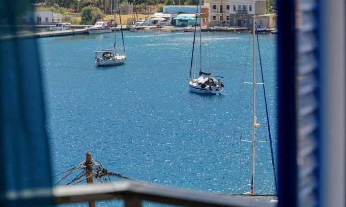 Pedi Apartment | Apartment 'Irene Double Anoi' with Sea View, Wi-Fi and Air Conditioning