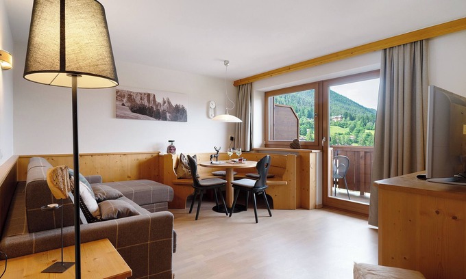 Siusi Apartment | Apartment 'Kristiania Typ B' with Mountain View, Balcony and Wi-Fi
