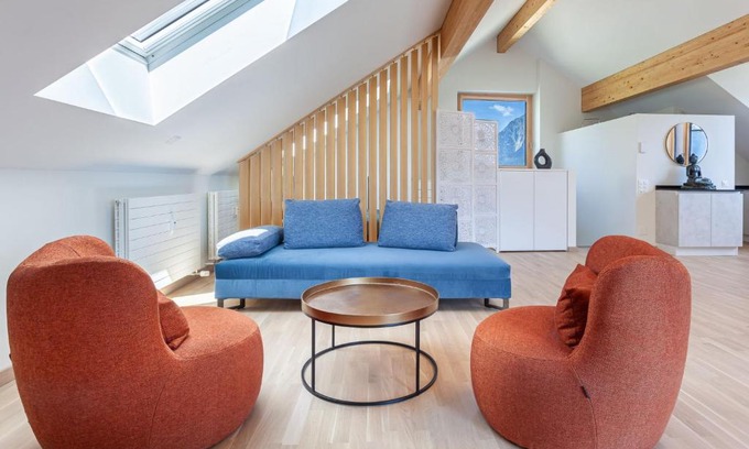 Leontica Apartment | Apartment Loft Lepontica by Interhome