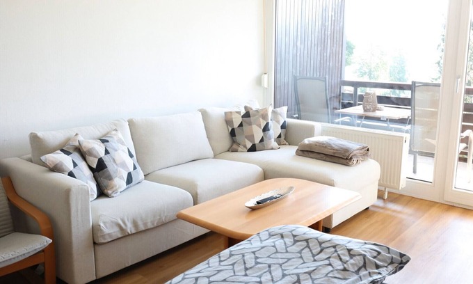 Schonach im Schwarzwald Apartment | Apartment 'Martin' with Mountain View, Balcony and Wi-Fi