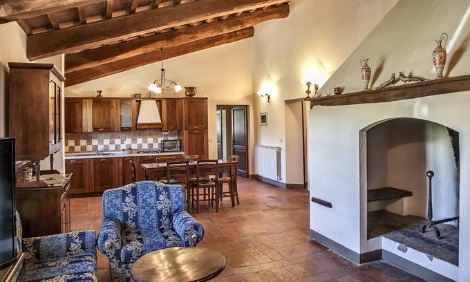 Pienza Apartment | Apartment nestled in the heart of Tuscany - La Corte - 9