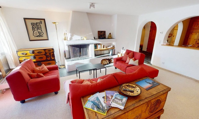 La Punt-Chamues-ch Apartment | Apartment Paterna 9 - 3-bedroom apartment in an Engadine house