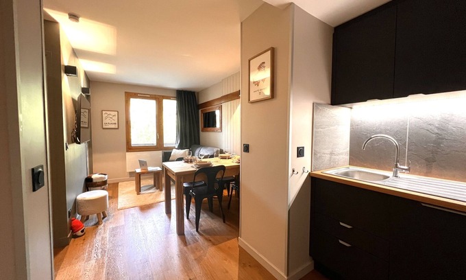 Plagne 1800 Apartment | Apartment-Private Bathroom-Apartment
