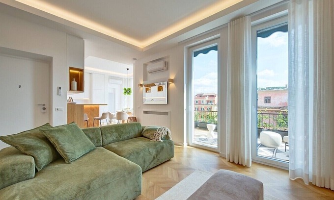 Flaminio Apartment | Apartment-Private Bathroom-Deluxe-City view-Green