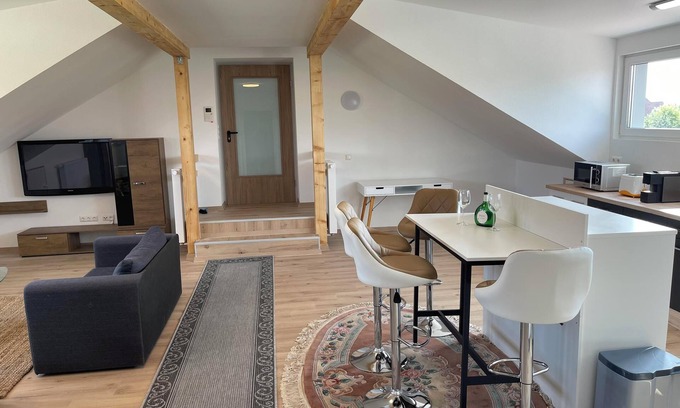 Volkach Apartment | Apartment Promedklinik 3 near Main River with with offer of wellness massages on site