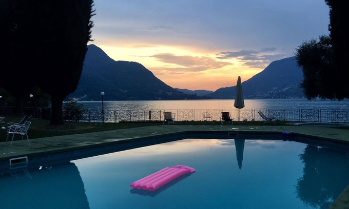 Pognana Lario Apartment | Apartment "Residence La Cava 2 Bilocale B" with Lake View, Pool, Wi-Fi & Balcony