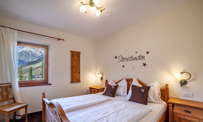 Tirolo Apartment | Apartment 'Residence Fischerhof Superior B4' with Mountain View, Shared Pool and Wi-Fi