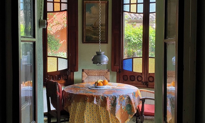 Sant Hilari Sacalm Apartment | Apartment 'Rosemary, Casa Bienestar' with Mountain View, Private Terrace and Wi-Fi
