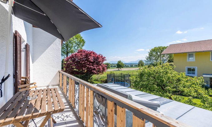Taching a.See Apartment | Apartment "Selina" with Lake View, Mountain View, Balcony & Garden
