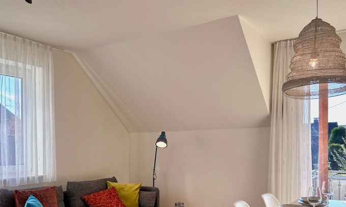Langenargen Apartment | Apartment Strandgut - lakeside maisonette apartment with parking space and south-facing balcony