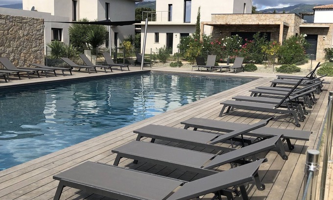 Lecci Apartment | Apartment T2 45 m² classified 3* 4 persons Terrace 30 m² Swimming pool Porto-Vecchio