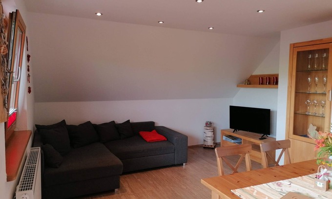 Elzach Apartment | Apartment 'Talblick, 75sqm' with Mountain View, Balcony and Wi-Fi