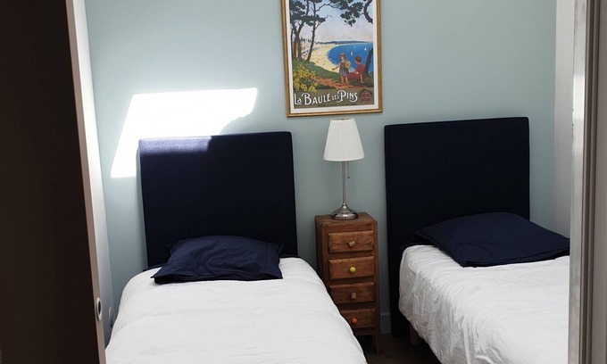 La Baule-Escoublac Apartment | Apartment terrace all on foot!