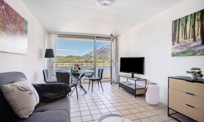 Bad Reichenhall Apartment | Apartment 'The View' with Mountain View, Balcony and Wi-Fi