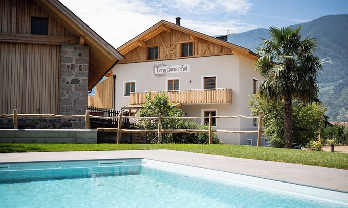Merano Apartment | Apartment 'Torgglbauer 1' with Mountain View, Pool, Terrace & Wi-Fi