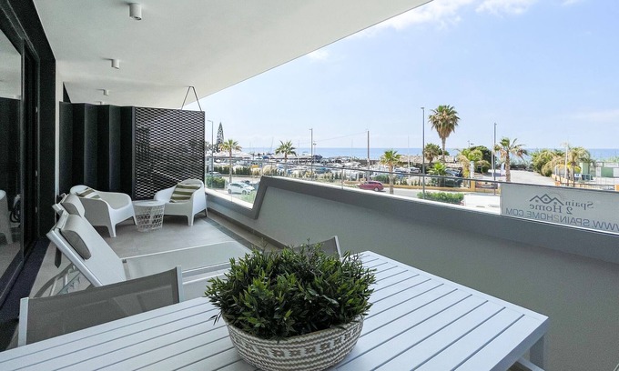 Torrox Costa Apartment | Apartment 'Vidorra Sealine' with Sea View, Wi-Fi & A/C