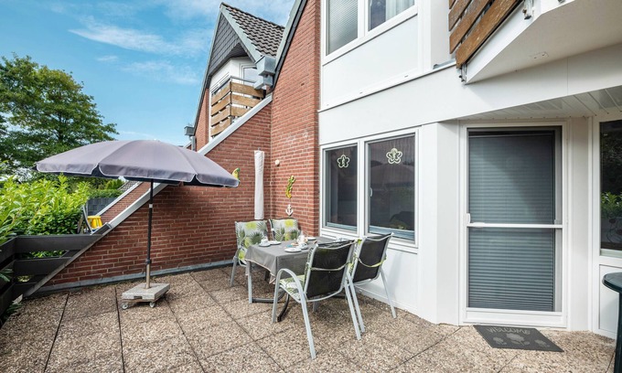 Duhnen Apartment | Apartment 'Vinnenhus' with Private Terrace and Wi-Fi