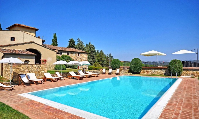 San Casciano in Val di Pesa Apartment | Apartment with WIFI, pool, TV, pets allowed, panoramic view, parking, close to Greve In Chianti