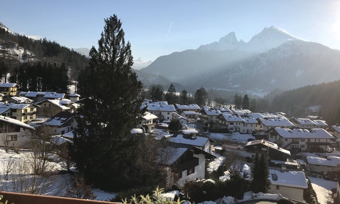 Mitterbach Apartment | Apartment with a direct view of the Watzmann