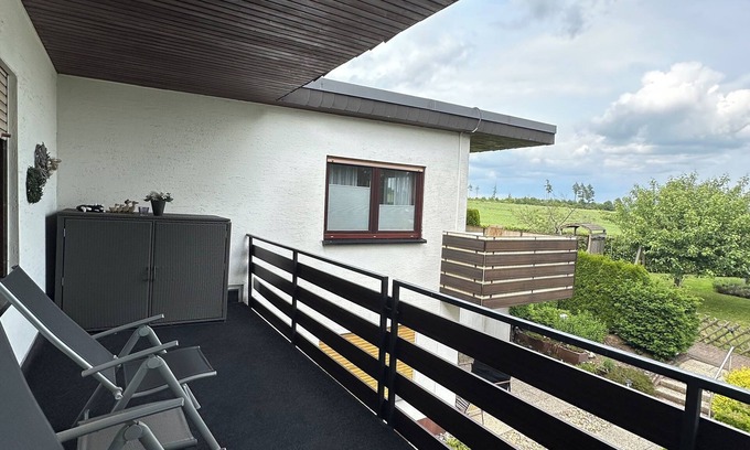 Glindfeld Apartment | Apartment with balcony, kitchen bathroom