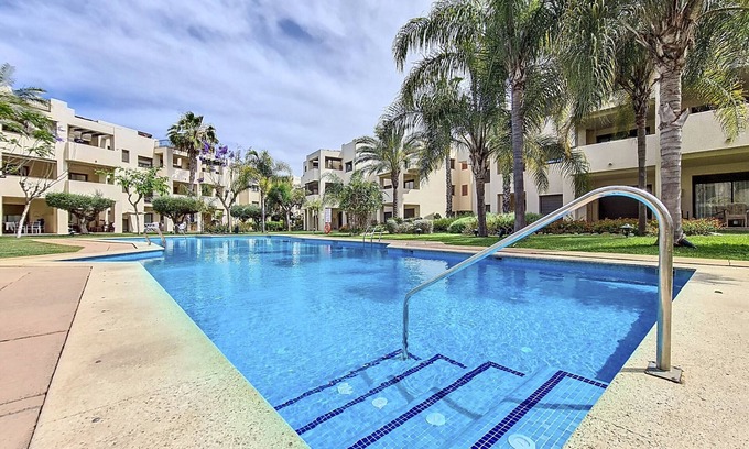 Roda Apartment | Apartment with pool views, parking and Wi-Fi