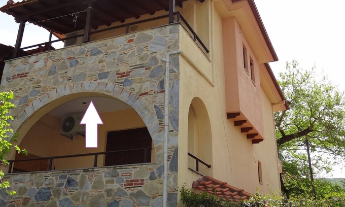 Olympiada Apartment | Apartment with sea and mountain views at 150m from the beach