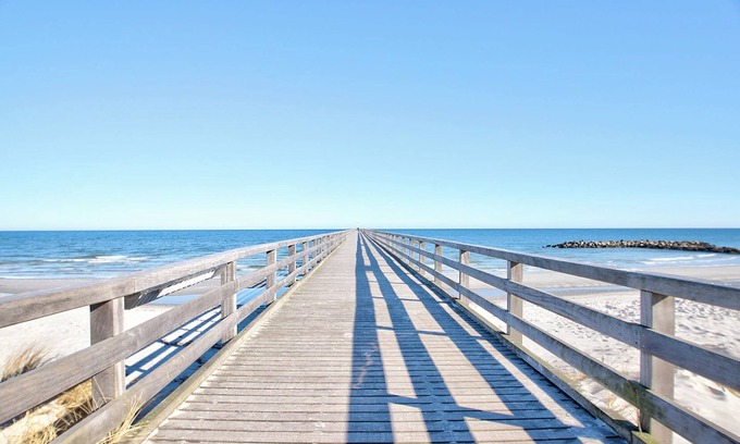 Schonberger Strand Apartment | Apartment with sea view, TOP location on Schönberg beach, Baltic Sea, 2nd beach row