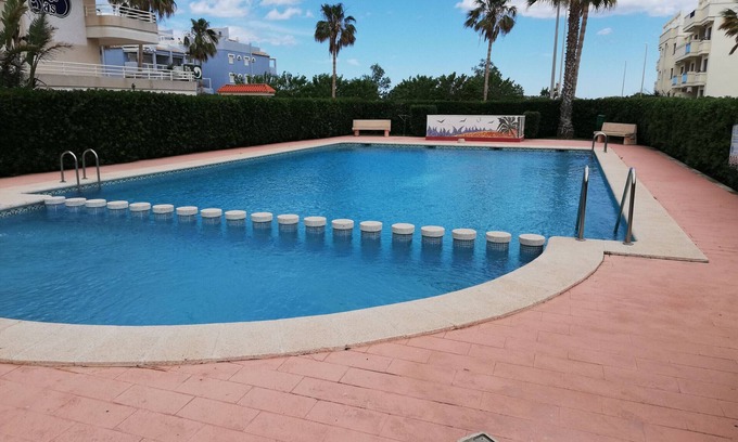 Xeraco Apartment | Apartment with two bedrooms, garage, swimming pool and tennis court!