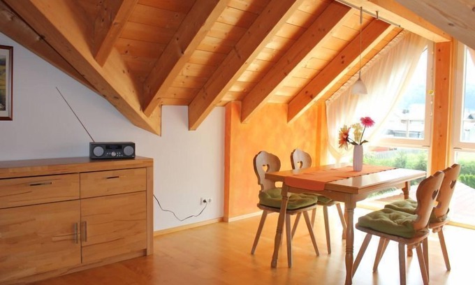 Teisendorf Apartment | Apartment Wühn, 50sqm attic up to 4 pers., kitchen, living room, bathroom, WC extra