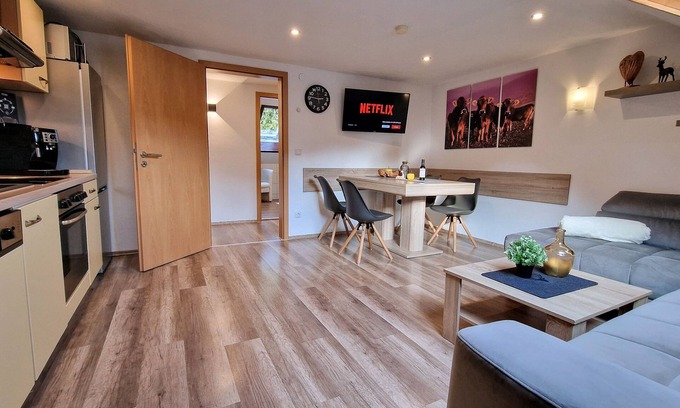 Ried Condo | Apartments Wolf-Fewo. with 3 rooms in the middle of Pfronten incl. KönigsCard