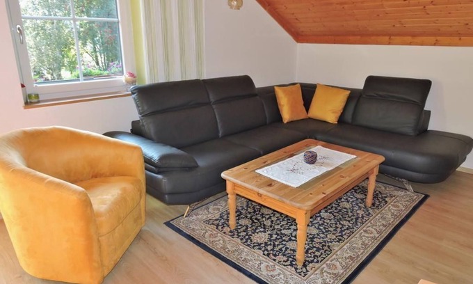 Bad Kleinkirchheim Apartment | App Zirbenblick mit Wohnzimmer - Appartement Haus Kremser