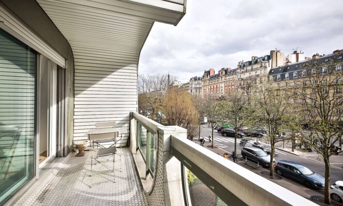 Porte-Dauphine Apartment | Appart 4pers#Trocadero#Terrace#Chill