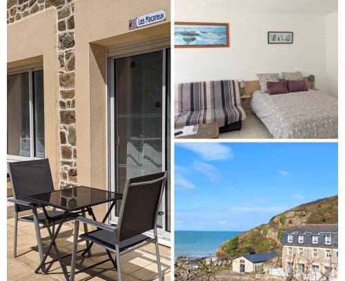 Planguenoual Apartment | Appart' avec grande terrasse vue mer -50m plage et du sentier de randonnée