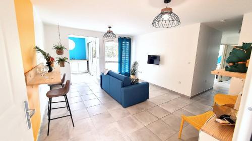 Fort-de-France Apartment | Appartement 2 chambres, avec jardin, grande terrasse, Barbecue, 8 min du centre ville