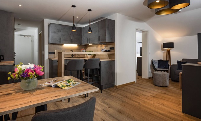 Eck Apartment | Appartement 3 "hochfelln" bis 4 Personen, 72 m²