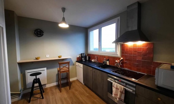 Troyes Apartment | appartement 70m² 3 chambres avec 3 lits 2 places