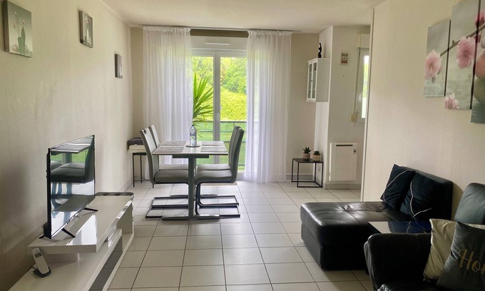Quimper Apartment | Appartement au calme dans un espace vert, proximité centre ville