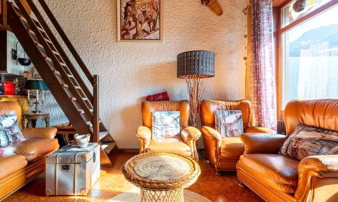 Le Grand-Bornand Apartment | Appartement Chaleureux avec Vue Magnifique